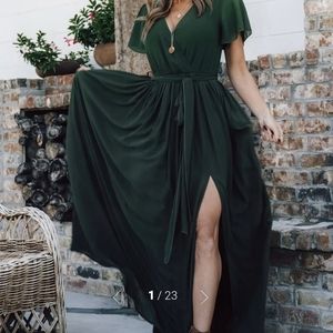 Kristina Maxi Dress Green